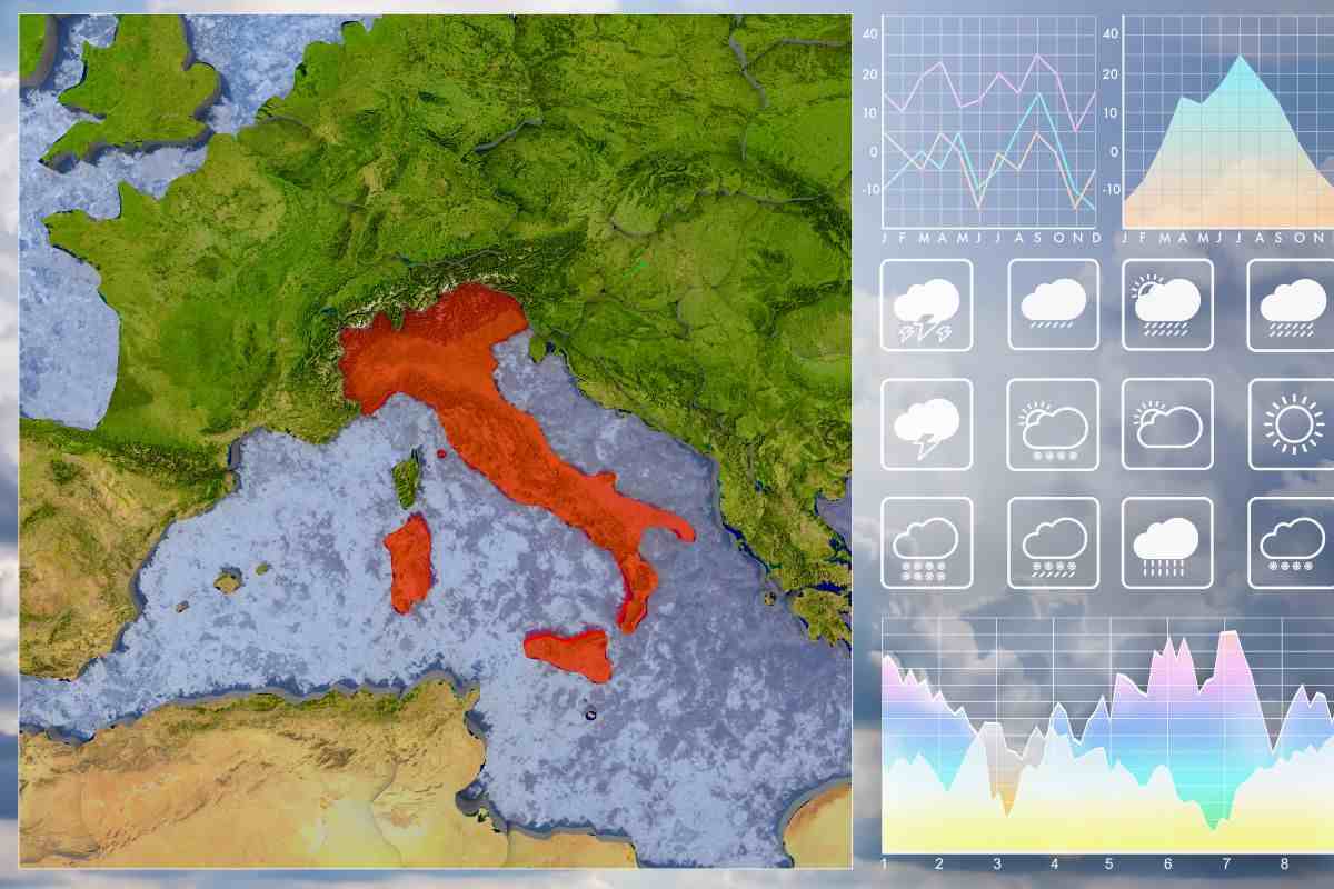 Condizioni meteo sull'Italia
